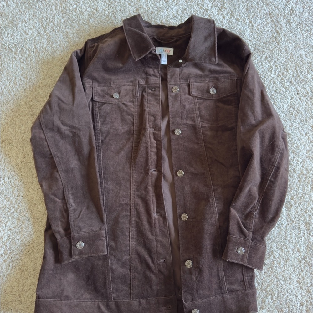 Brown Suede Jacket